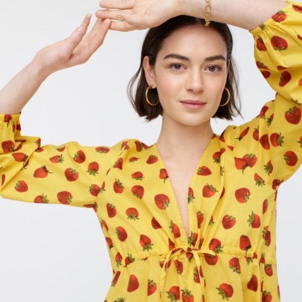 Edie Parker® X J.Crew Coverup Dress NWT Sz S